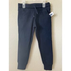 Old Navy Ink Blue Uniform Elastic Waist Drawstring Jogger Pants Size XS 5